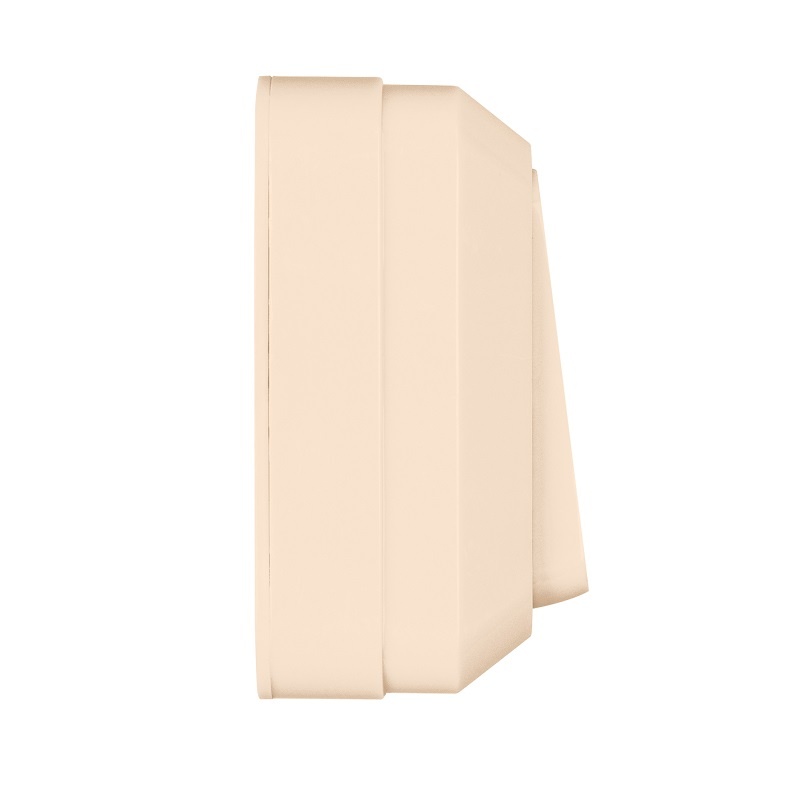 Выключатель о/у Ладога SQ1801-0010, 1 клавиша, с/инд, слоновая кость