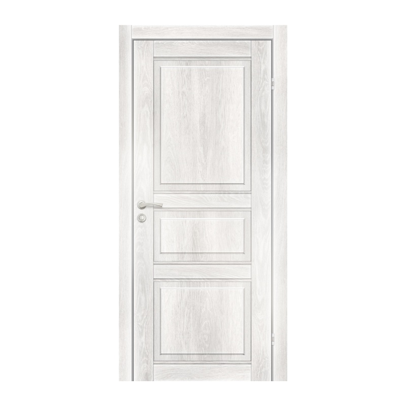 Полотно дверное Olovi Вермонт, глухое, дуб снежный, б/п, б/ф (600х2000 мм)