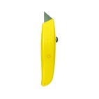 Нож строительный Biber 50115 лезвие трапеция, металлический корпус