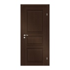Полотно дверное Olovi Вермонт, глухое, дуб луго темный, б/п, б/ф (600х2000 мм)