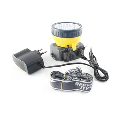 Фонарь Яркий Луч аккумуляторный налобный LH-15A, 2 режима (5/15 LED)