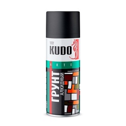 Грунт аэрозольный алкидный универсальный Kudo KU-2003 чёрный (0,52 л)
