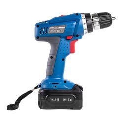 Дрель-шуруповерт Trigger 20002, 2 аккумулятора (1,5Ач), 10 мм, 14,4V, кейс