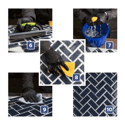 Затирка Plitonit Colorit коричневая, 2 кг